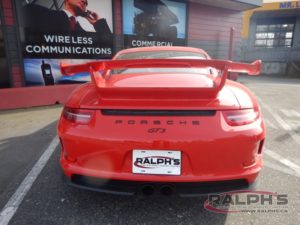 Porsche GT3 Parking Assist System