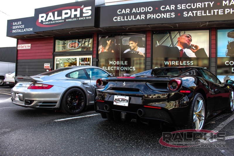 Ferrari Custom-Installed Laser