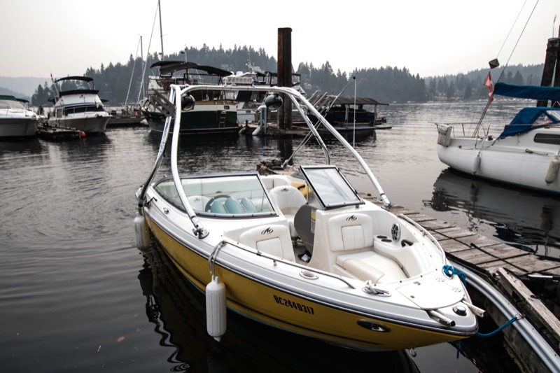 Monterey 194FS Audio System Upgrades for Deep Cove Marine Client
