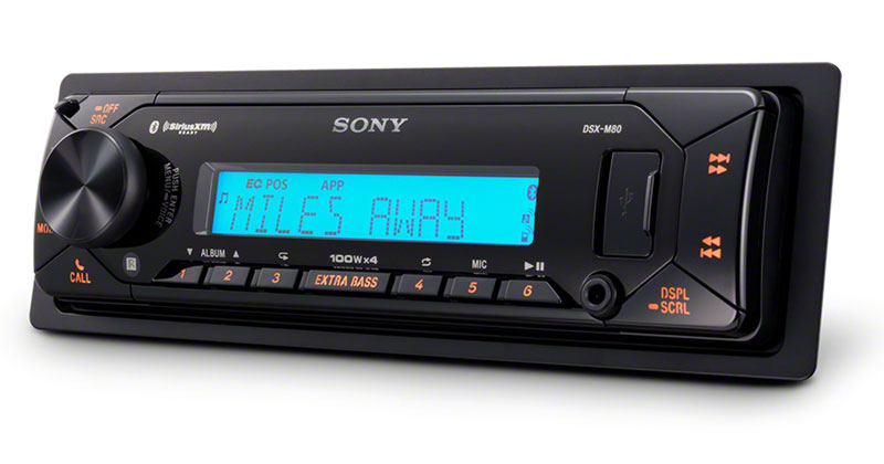 Product Spotlight: Sony DSX-M80 Marine Bluetooth Receiver
