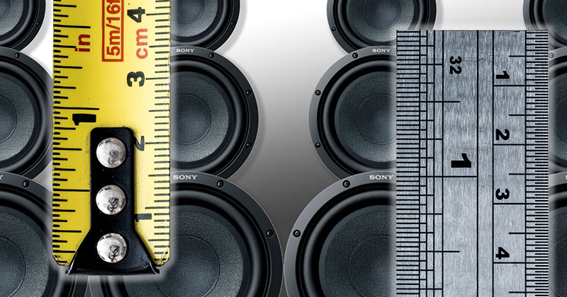 Are Smaller Subwoofers Faster than Large Ones?